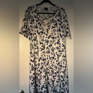 Floral Print Women's Dress